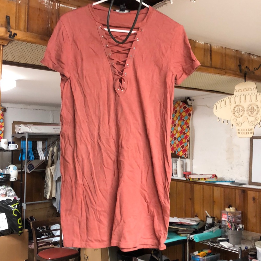 Muave midi dress